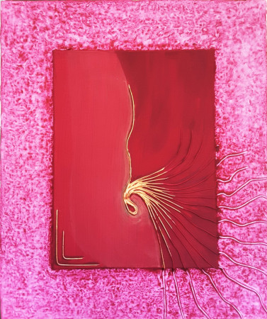 Senza titolo.   (polim. mis. cm. 50x60)  2024